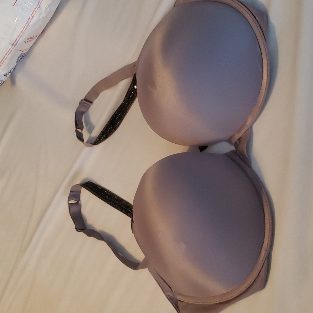 Victoria secret padded bra light purplish grey...new without tags